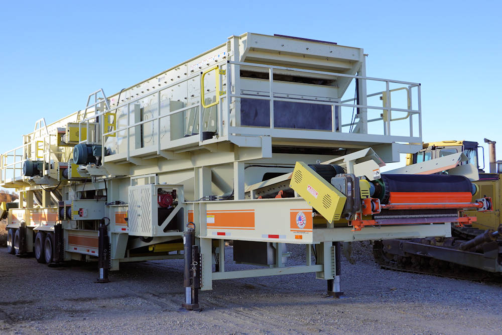 Portable JCI Twin 7203 Screen Plant