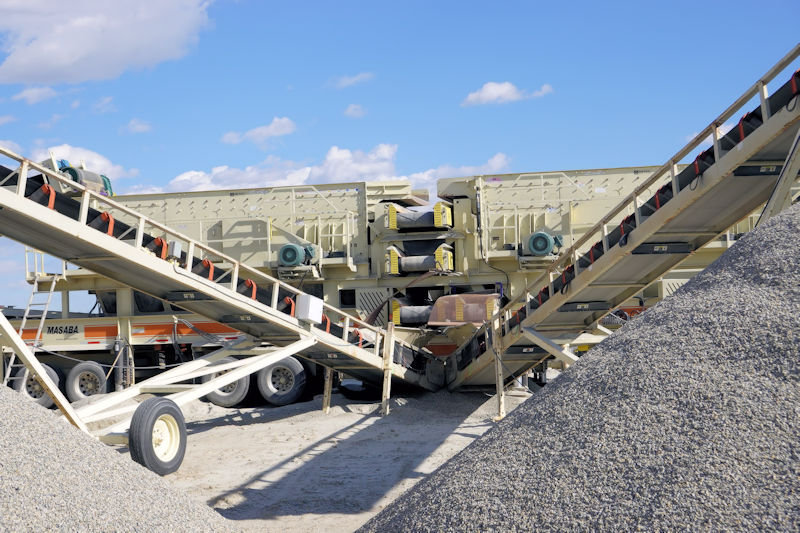 Portable JCI Twin 7203 Screen Plant