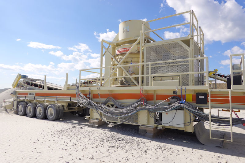 2017 Metso HP5 500HP Portable Cone Crusher