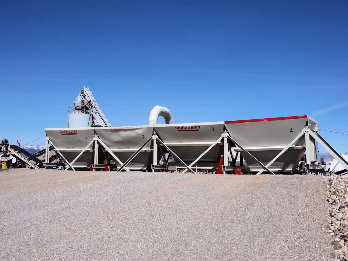 Cedarapids 8835 Portable Drum plant