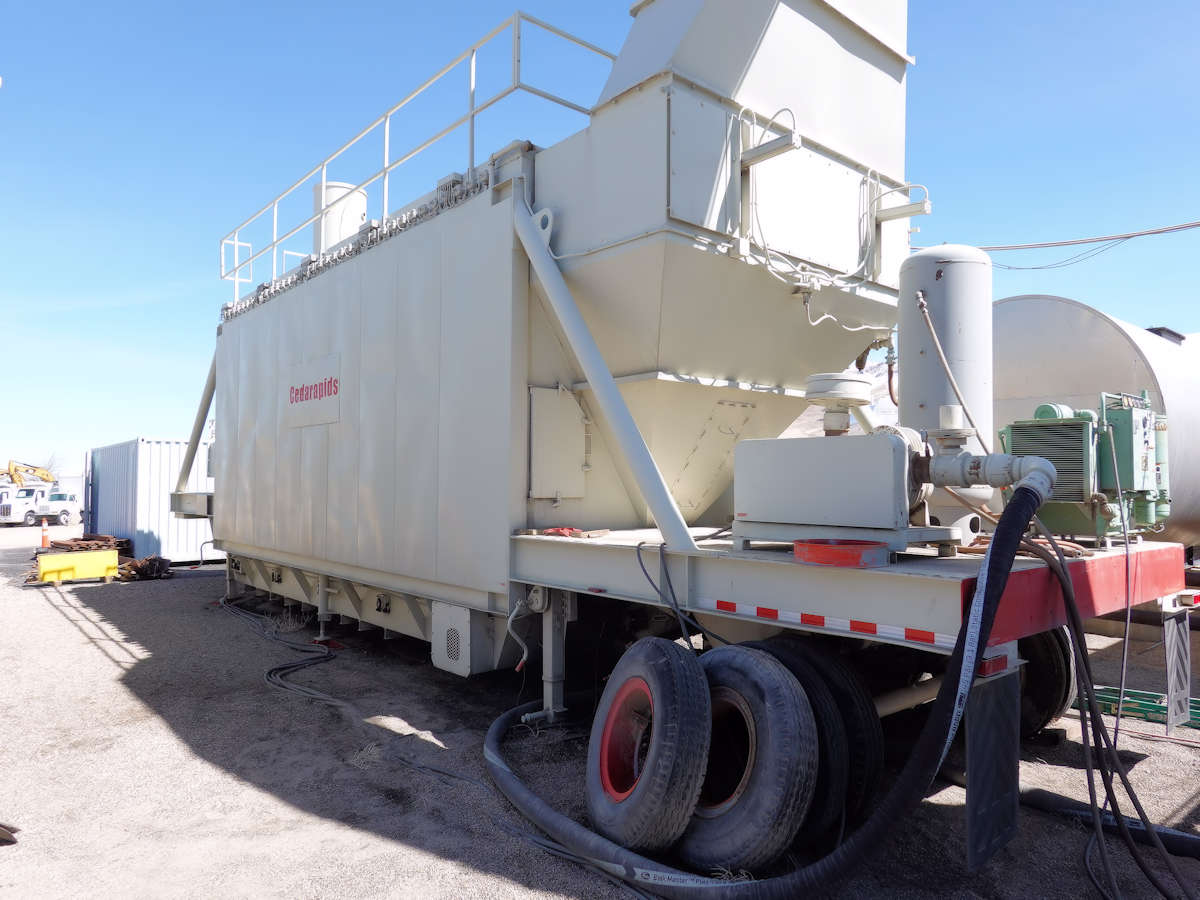Cedarapids 8835 Portable Drum plant