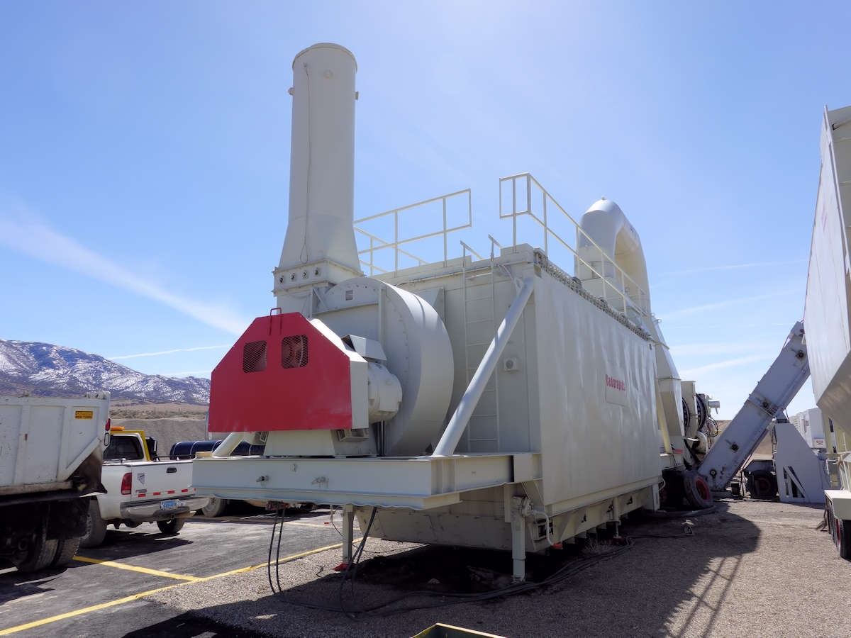 Cedarapids 8835 Portable Drum plant