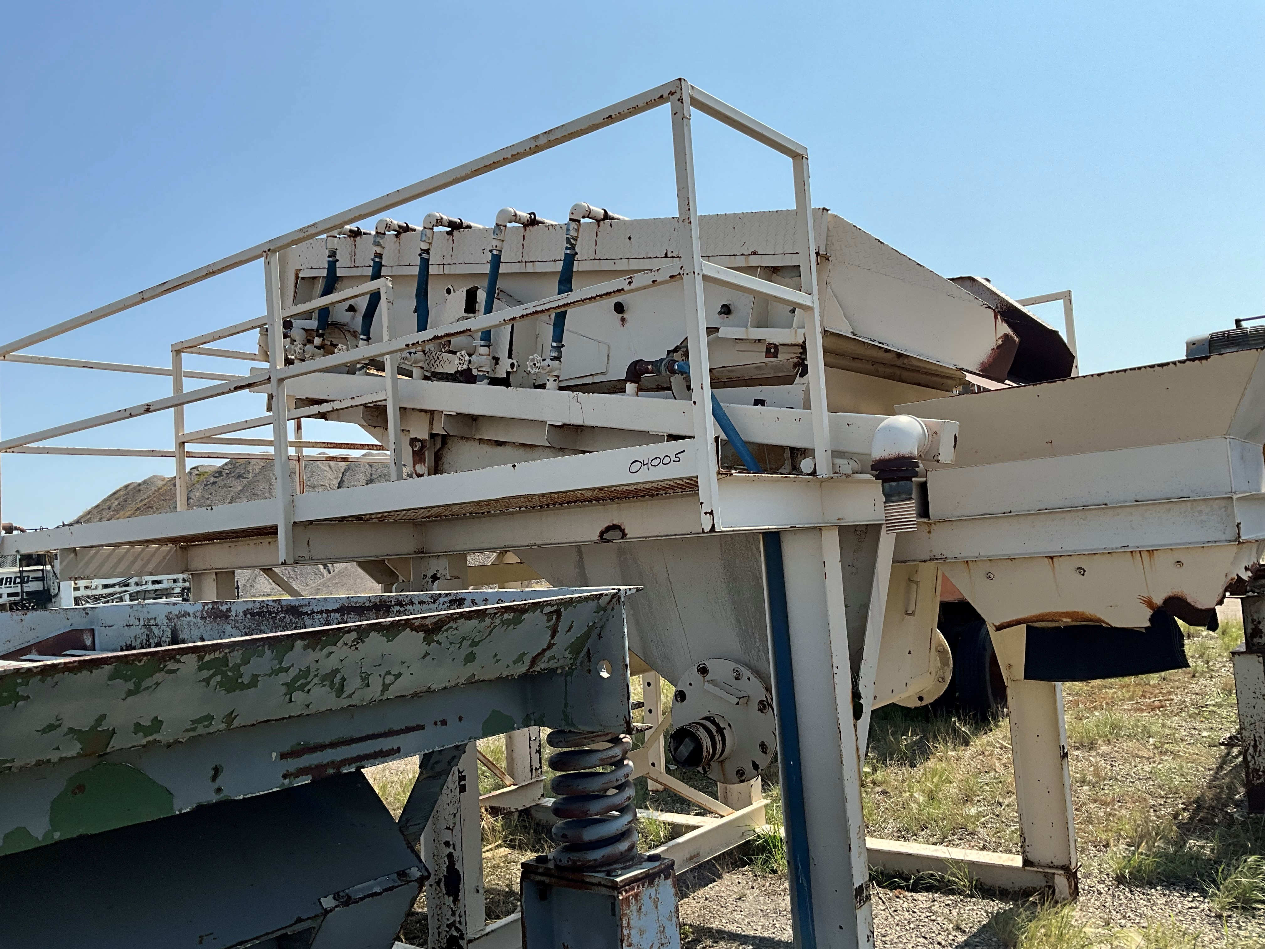 Kolberg 5' x10' single deck wash screen