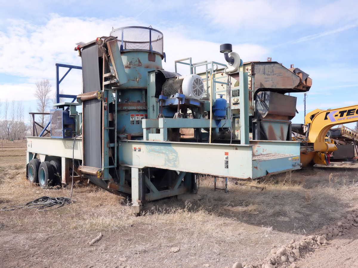 Portable H4000 Svedala Cone