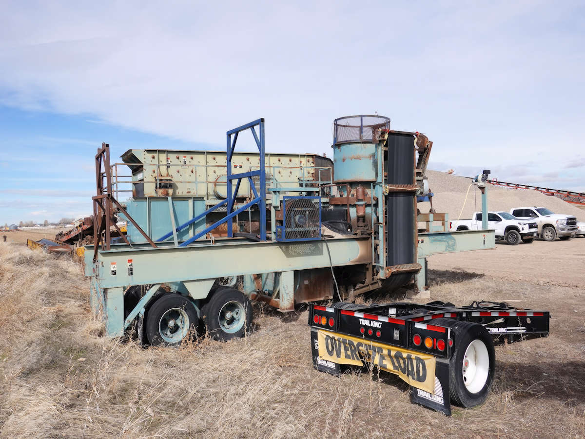 Portable H4000 Svedala Cone