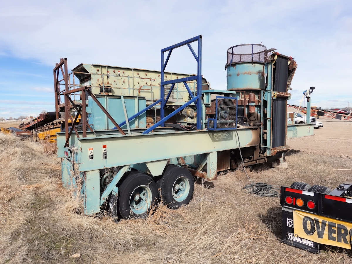 Portable H4000 Svedala Cone