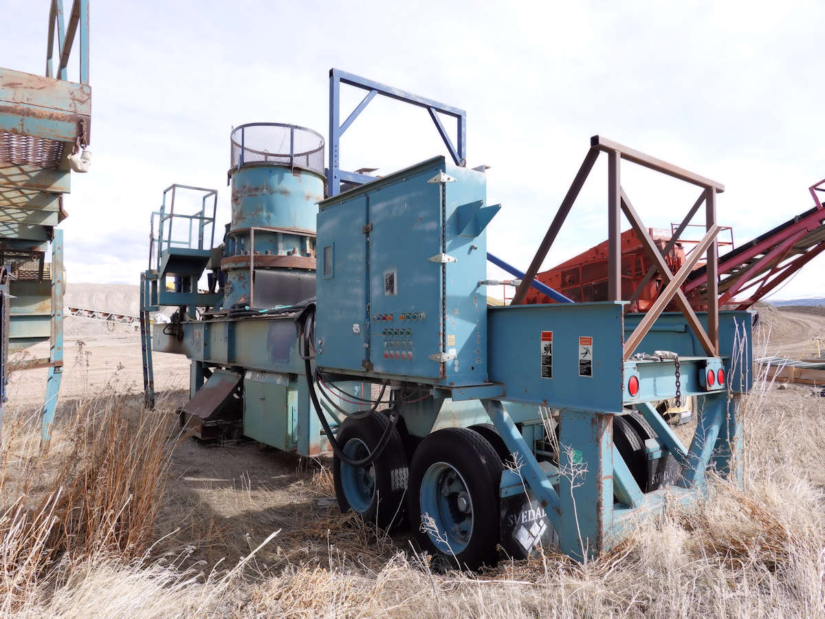 Portable H4000 Svedala Cone