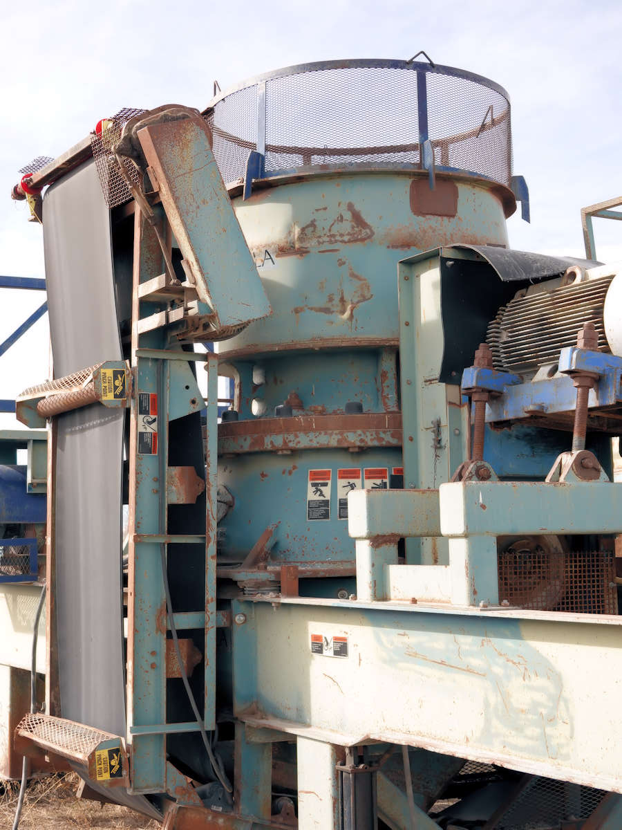 Portable H4000 Svedala Cone