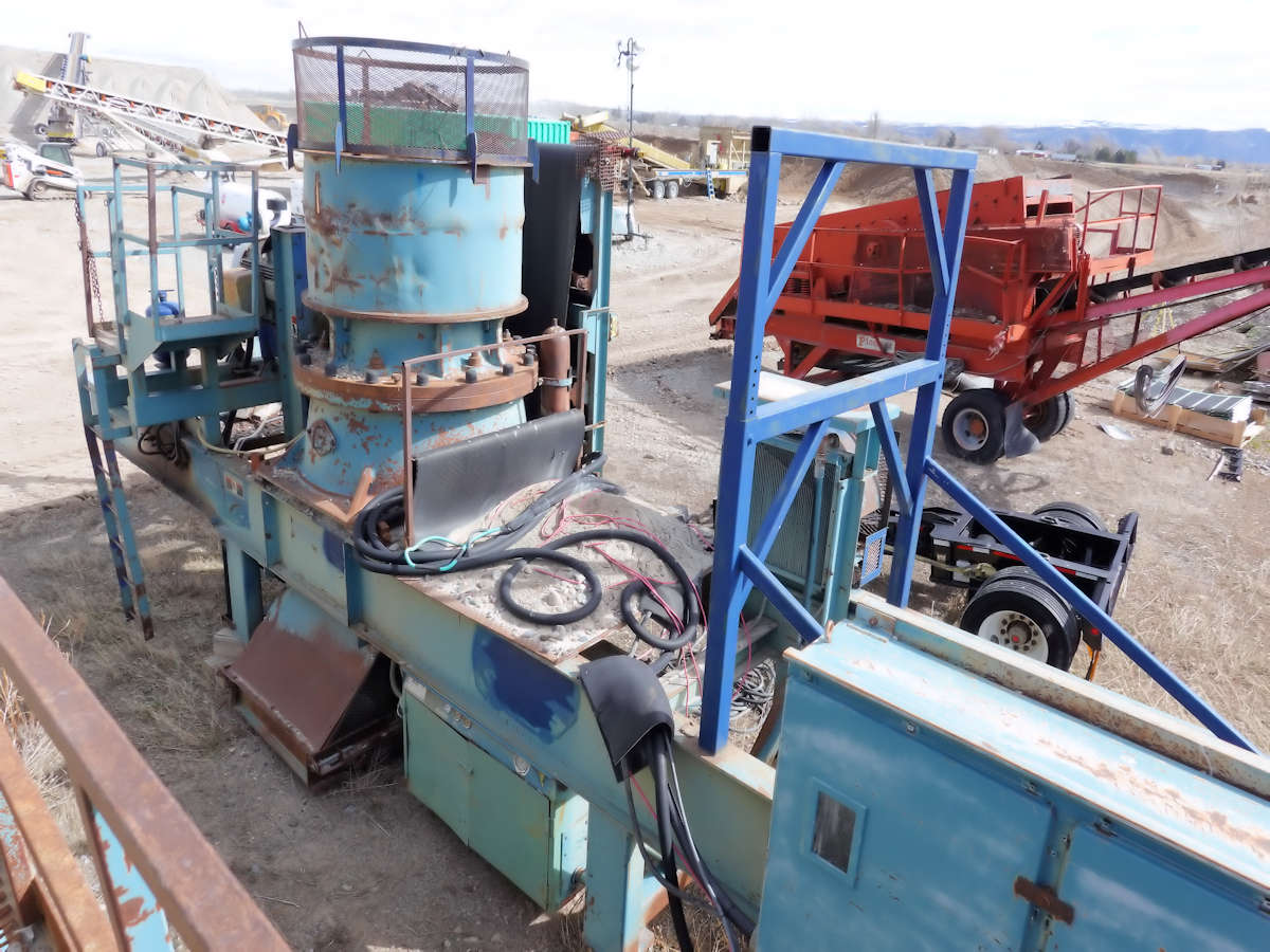 Portable H4000 Svedala Cone