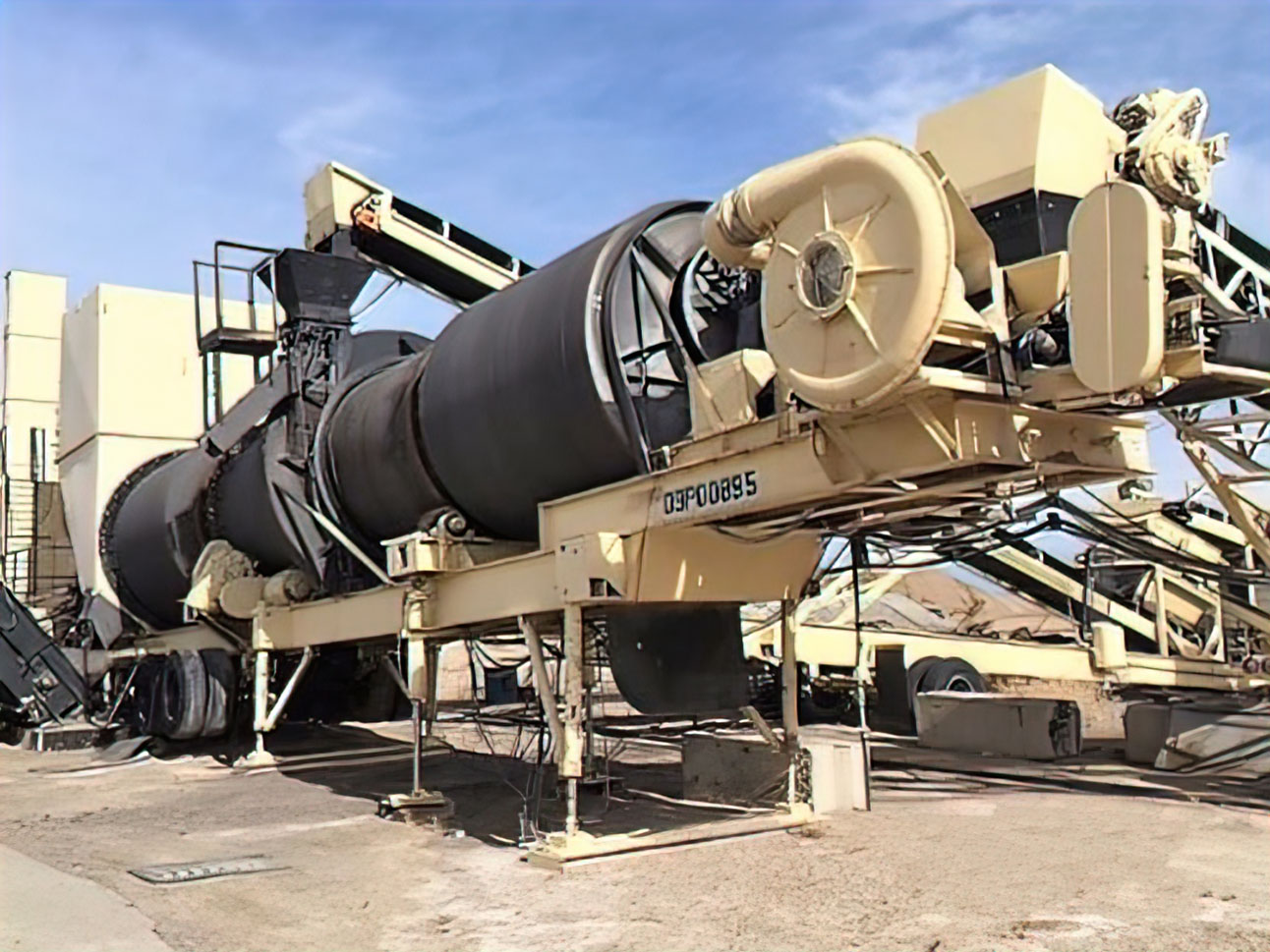 CMI 250 TPH Drum Mix Asphalt Plant