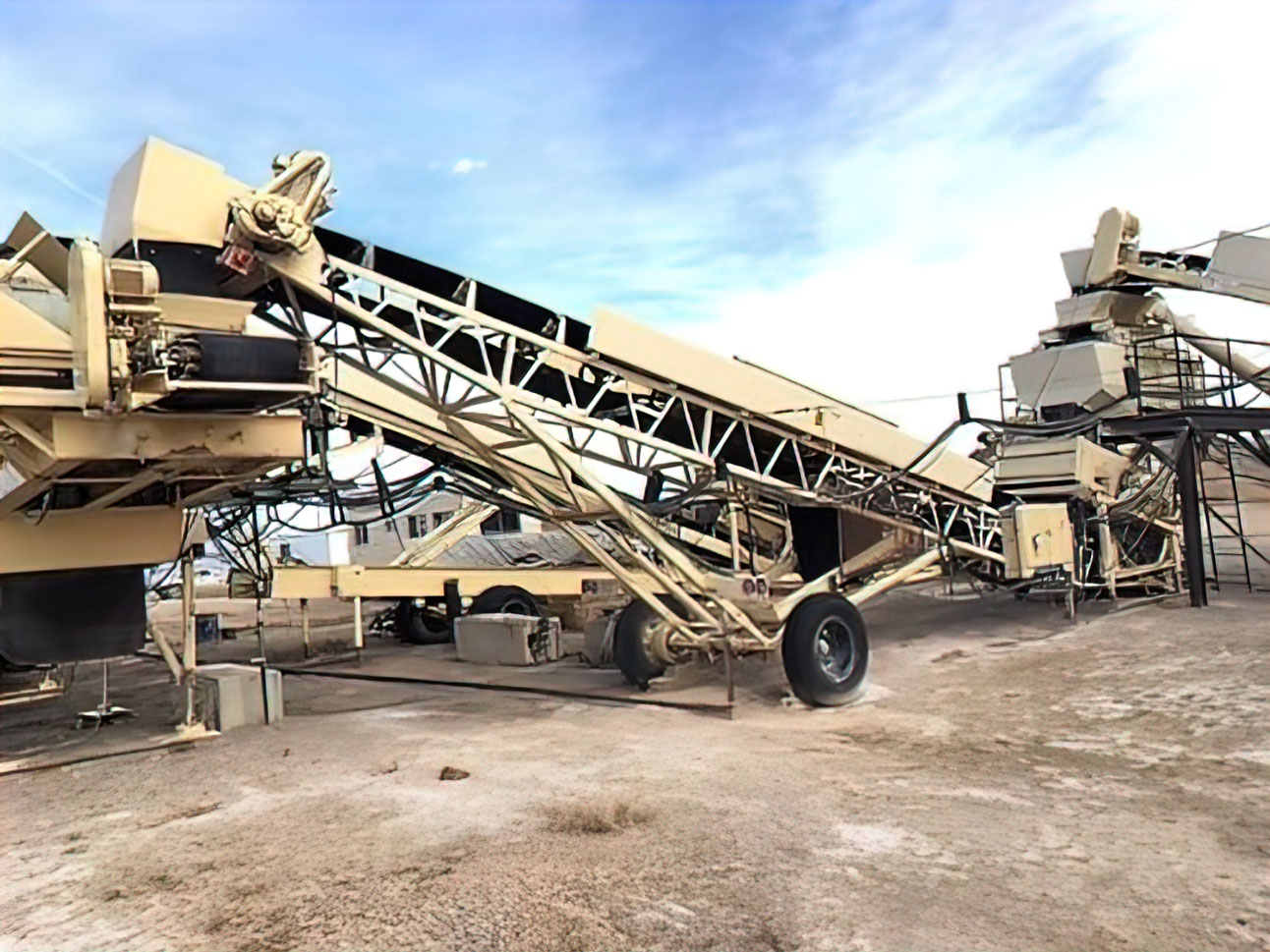 CMI 250 TPH Drum Mix Asphalt Plant