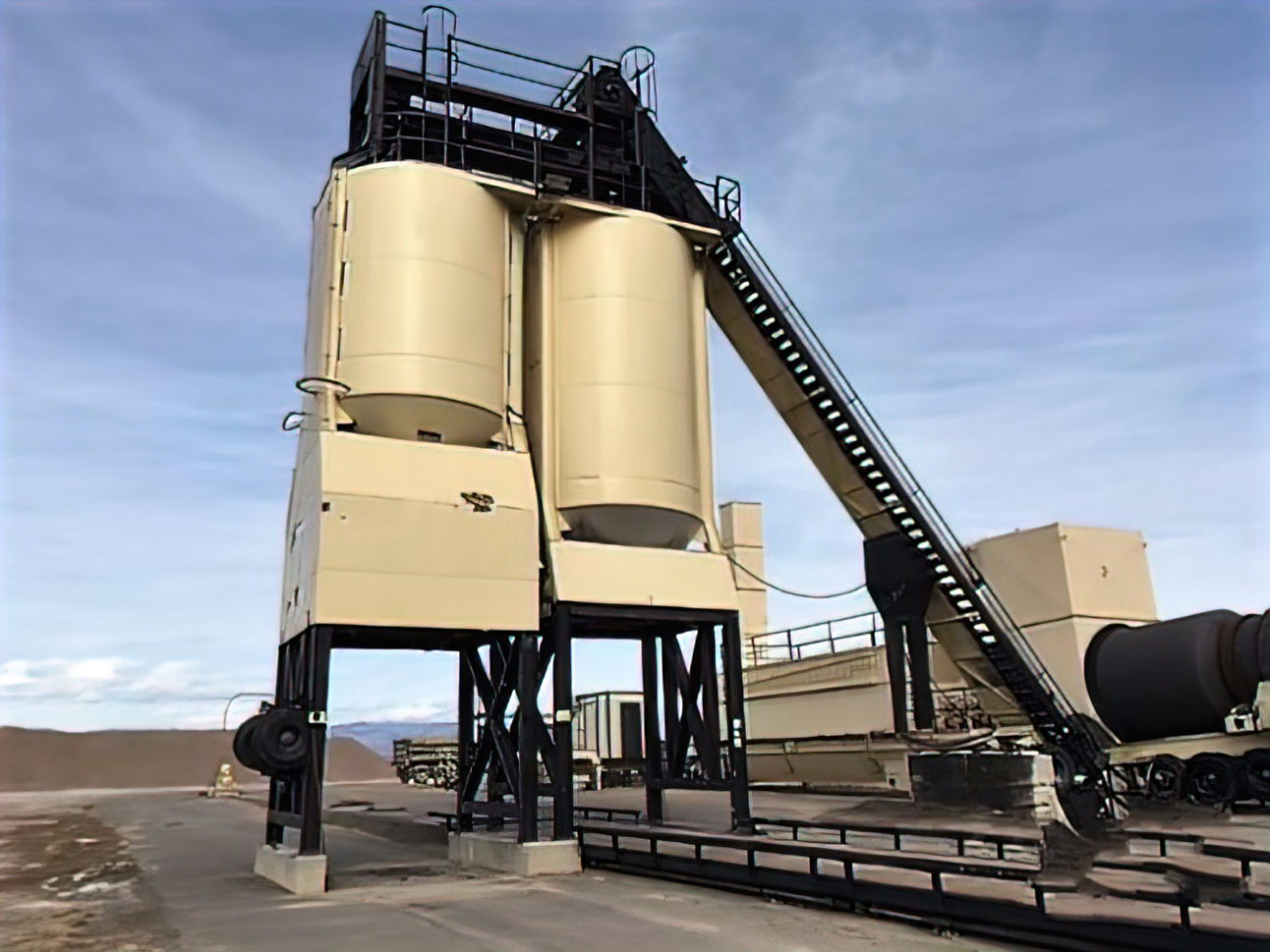 CMI 250 TPH Drum Mix Asphalt Plant