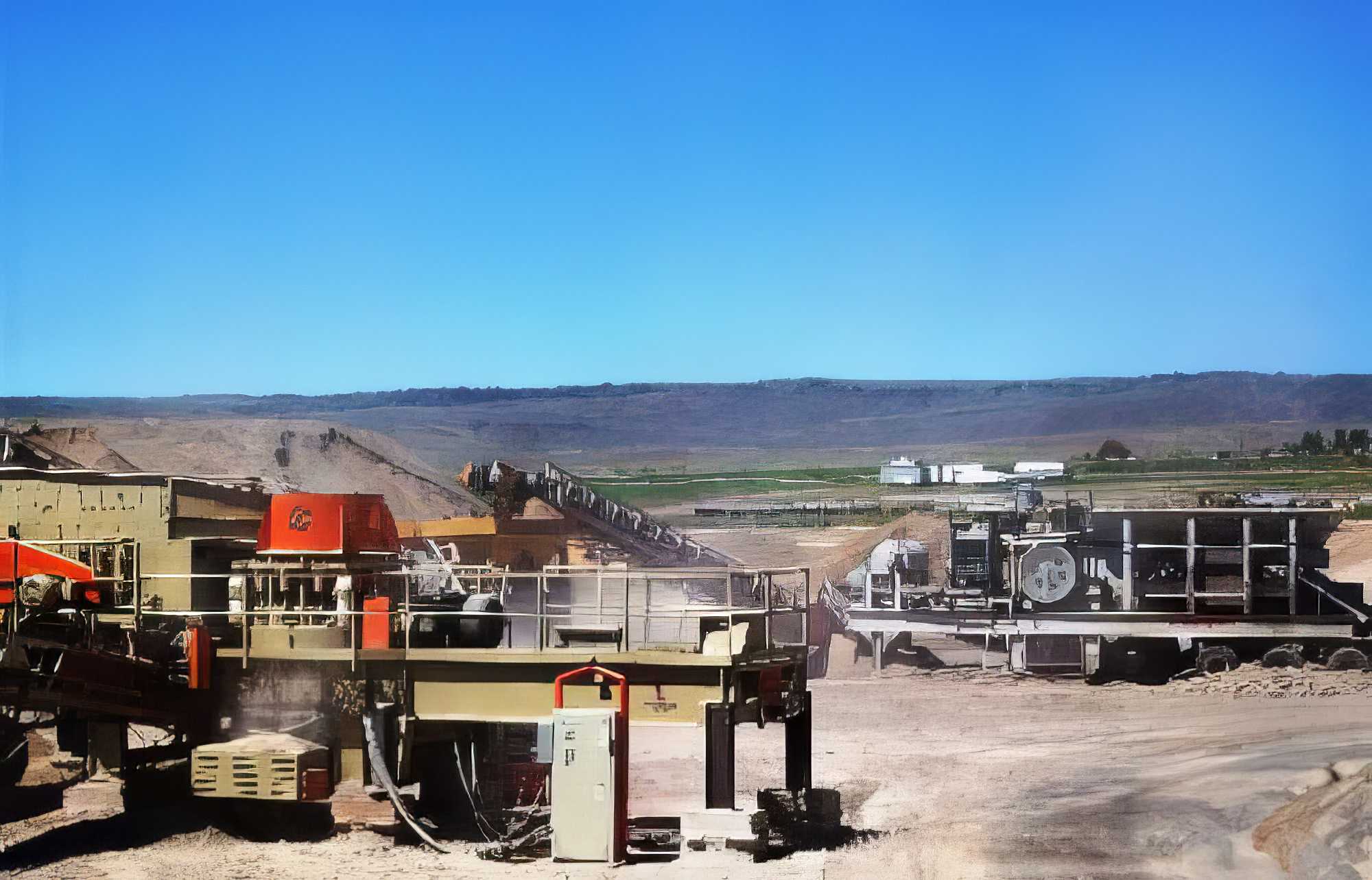 Complete Three Crusher Portable Plant