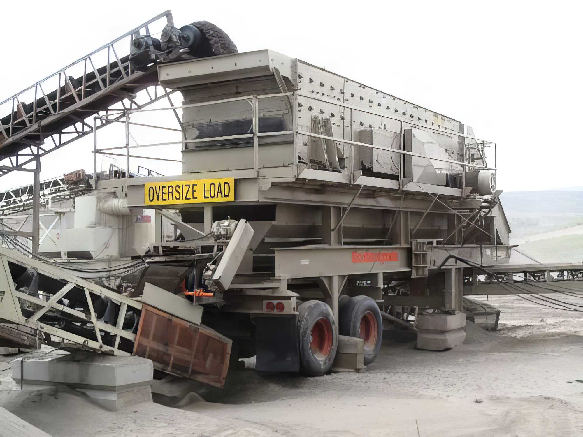 Complete Three Crusher Portable Plant