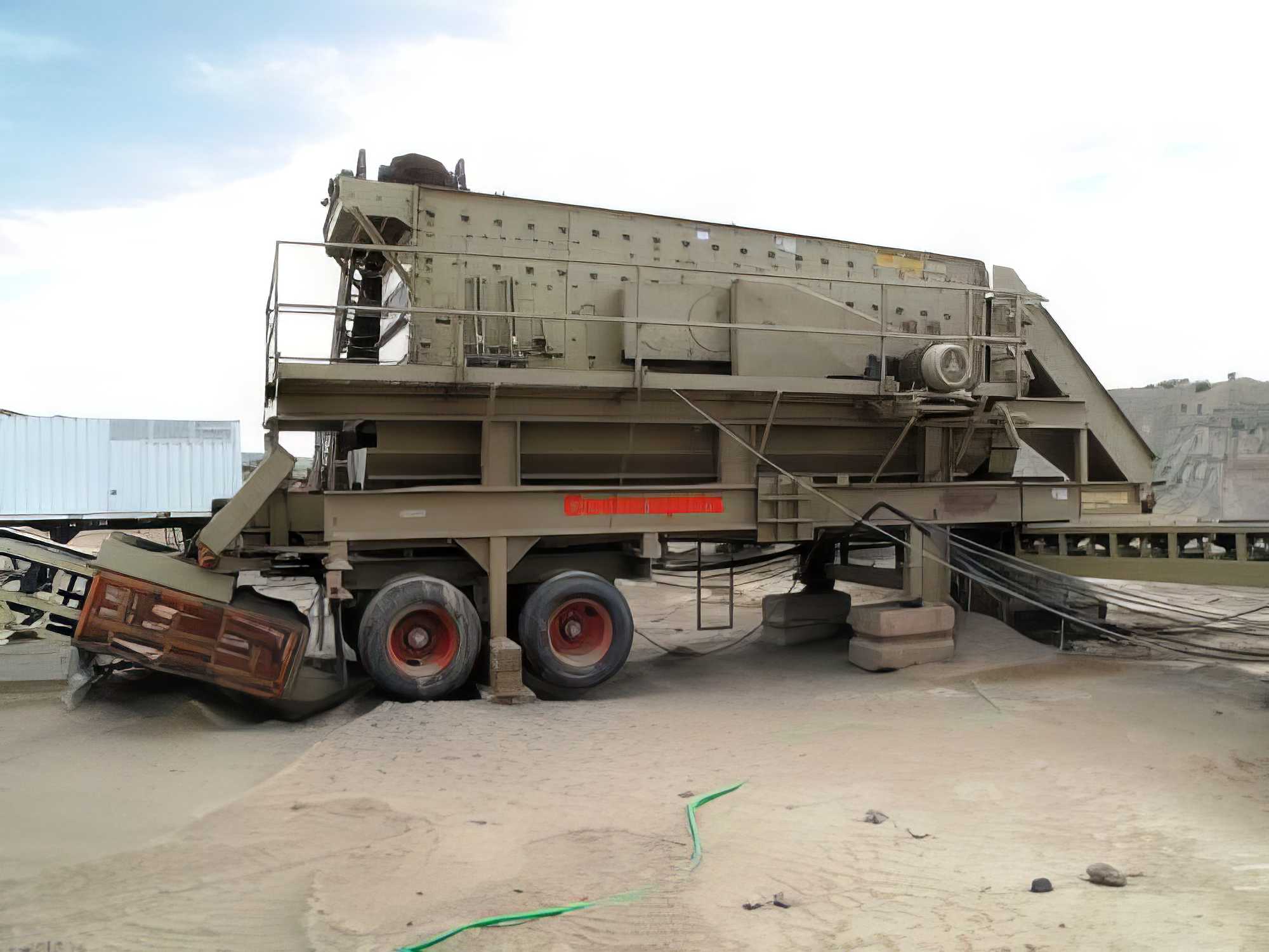 Complete Three Crusher Portable Plant