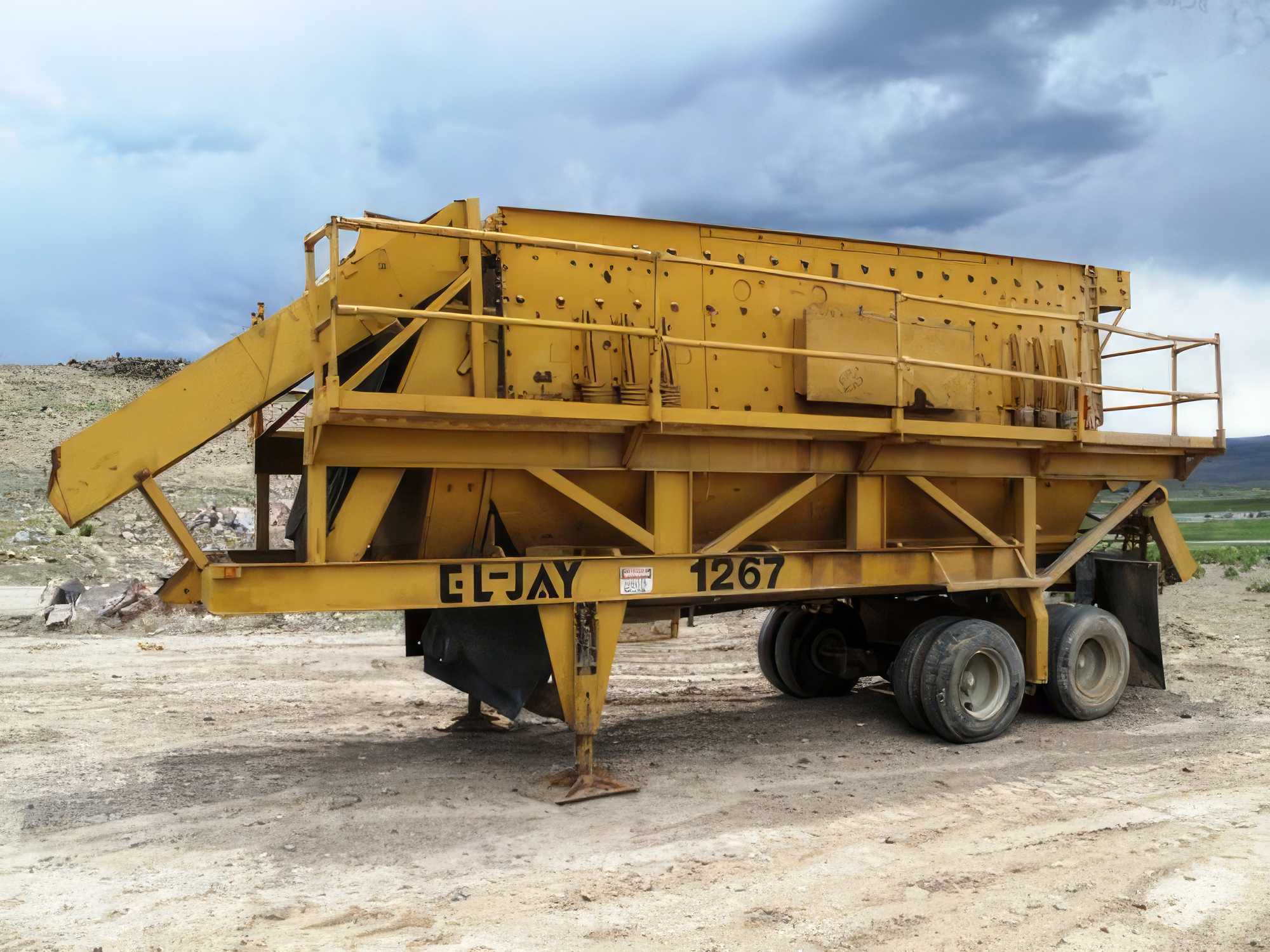 Complete Three Crusher Portable Plant
