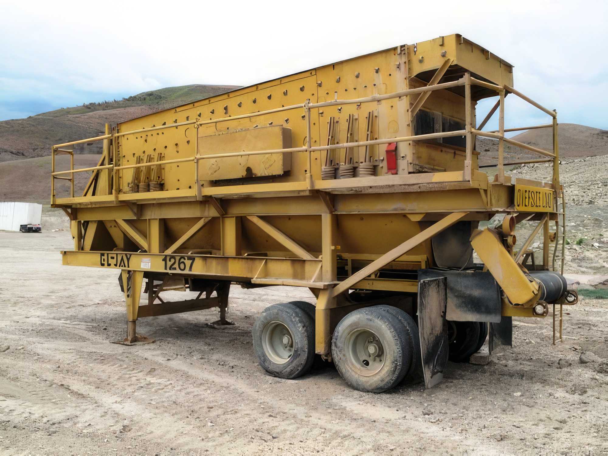 Complete Three Crusher Portable Plant