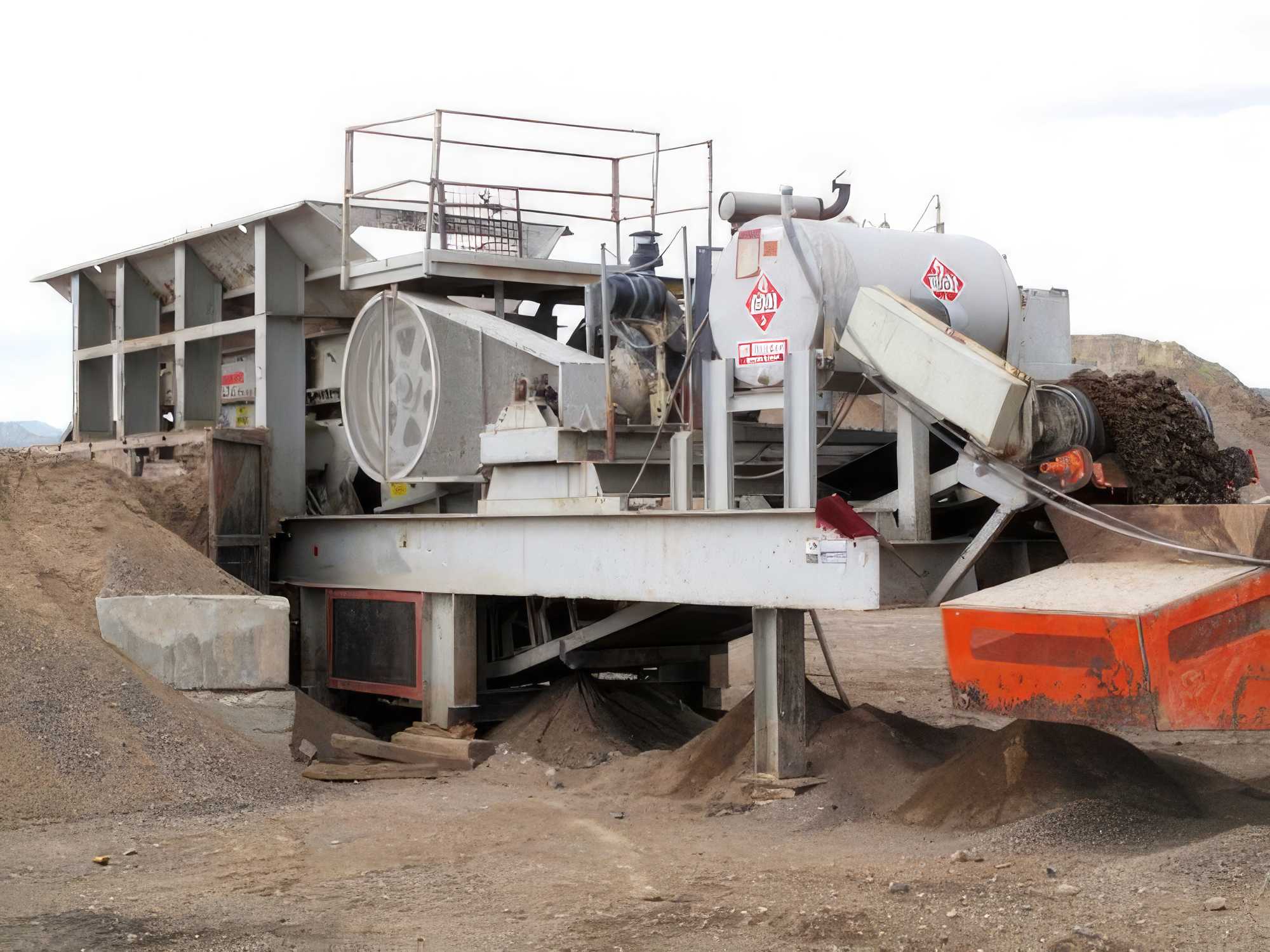 Complete Three Crusher Portable Plant