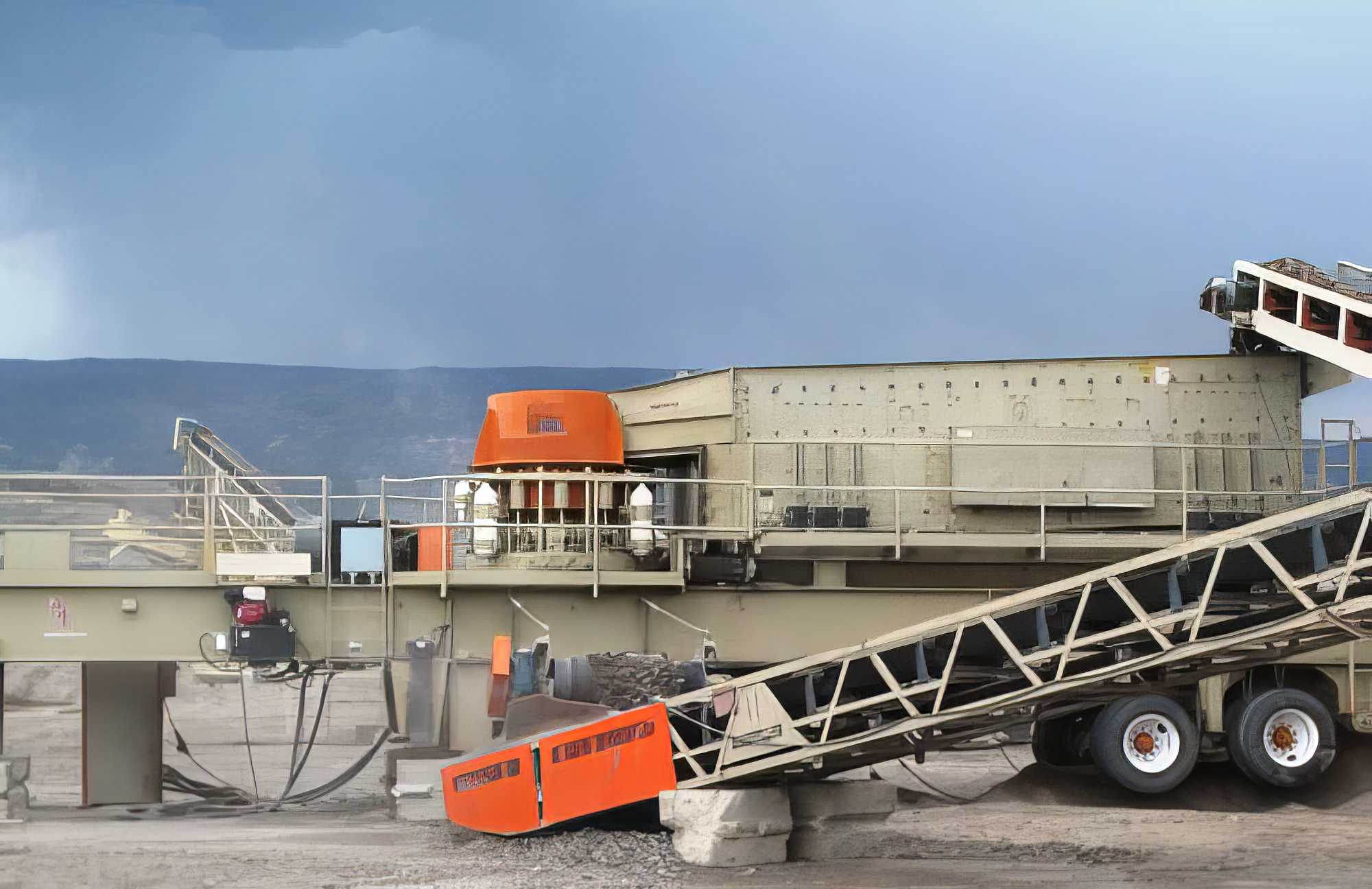 Complete Three Crusher Portable Plant